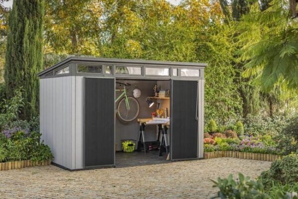 Abris de jardin ARTISAN 117 en résine KETER gris 7,4m² – Image 2