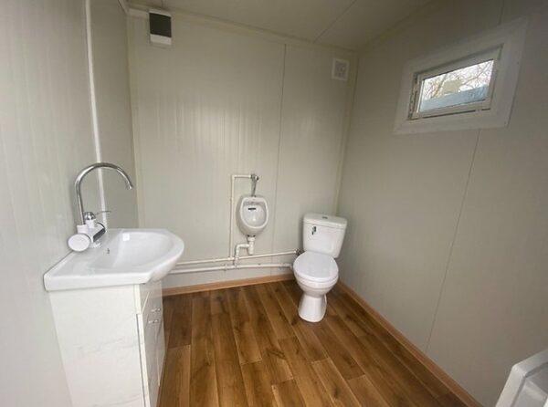 Conteneur Sanitaire WC Box avec Cabine Double – Image 10