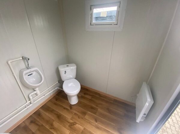 Conteneur Sanitaire WC Box avec Cabine Double – Image 9