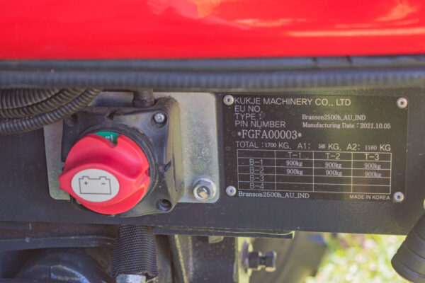 Mini-Tracteur compact BRANSON 2500H – Image 19