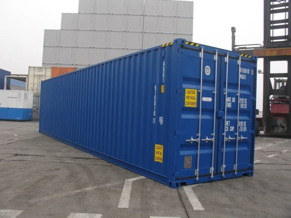 Conteneur 40 pieds High Cube