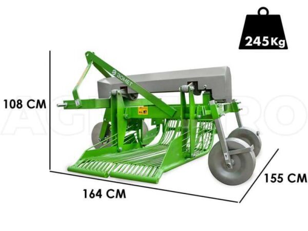Arracheuse de pommes de terre, tracteur Bomet URSA – Image 2