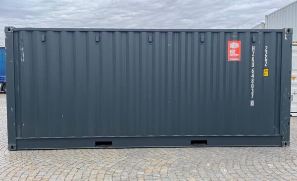 Conteneur latéral ouvert 20′ RAL 7016 – Image 9