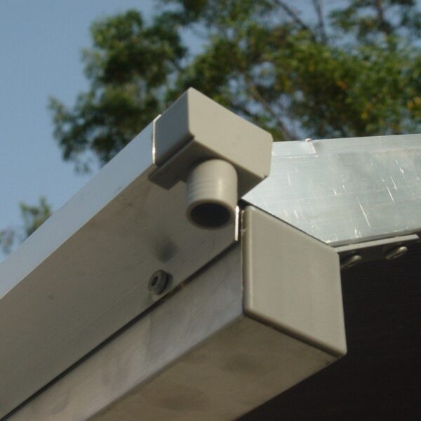 Carport 2 voitures en aluminium et polycarbonate 6mm – Image 4