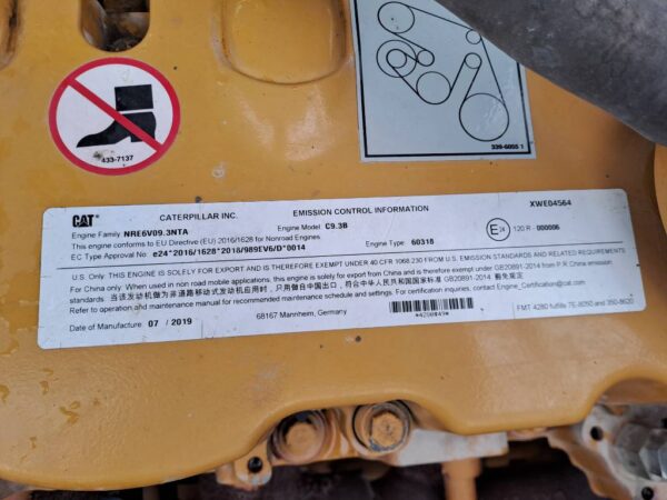 Pelle sur chenilles CAT 336 – Image 4