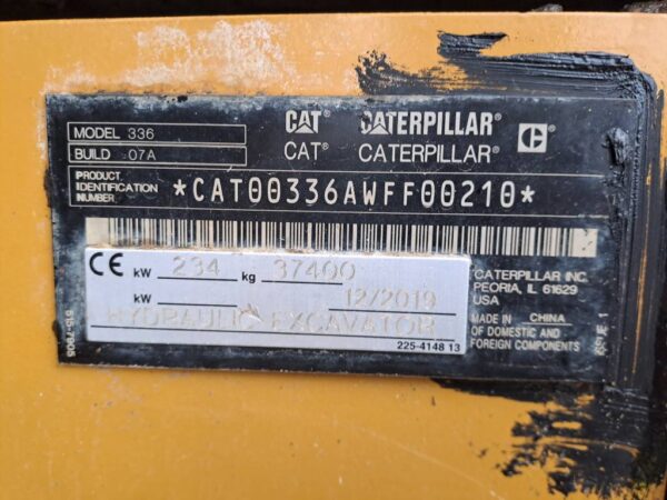 Pelle sur chenilles CAT 336 – Image 16
