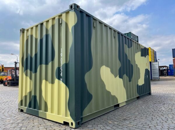 Conteneur maritime 20′ camouflage – Image 13