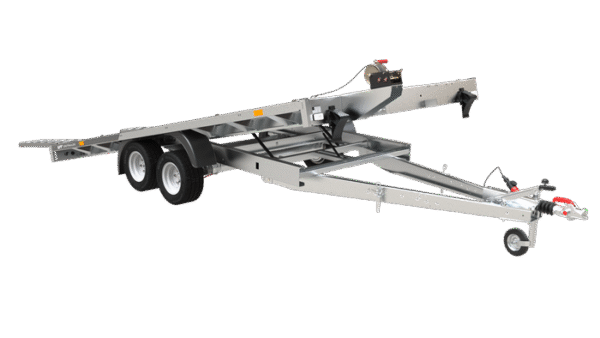 Remorque plate basculante 400×200 UNIPLAT 4020S P 2700 kg – Image 4