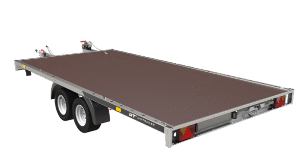 Remorque plate basculante 400×200 UNIPLAT 4020S P 2700 kg – Image 5