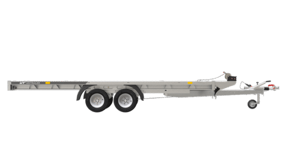 Remorque plate basculante 400×200 UNIPLAT 4020S P 2700 kg – Image 6