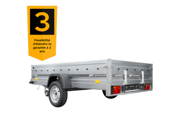 Remorque voiture simple essieu 264 x 150 EXPERT 2615 – Image 7