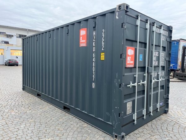 Conteneur latéral ouvert 20′ RAL 7016 – Image 8