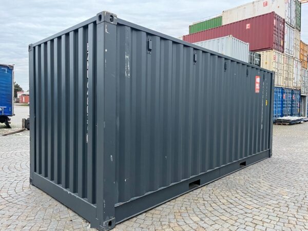 Conteneur latéral ouvert 20′ RAL 7016 – Image 10