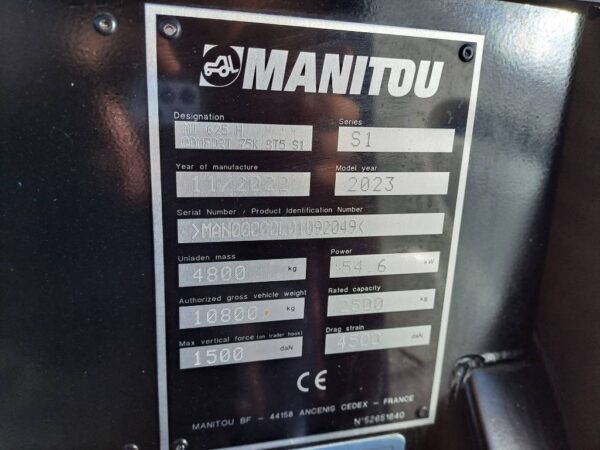 Manitou MT625H – Image 19