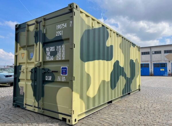 Conteneur maritime 20′ camouflage – Image 14
