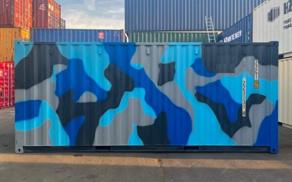 Conteneur maritime de 20’ Camouflage – Image 14