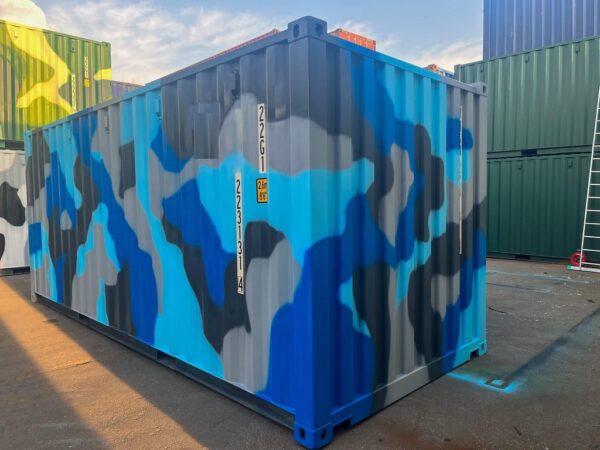 Conteneur maritime de 20’ Camouflage – Image 2