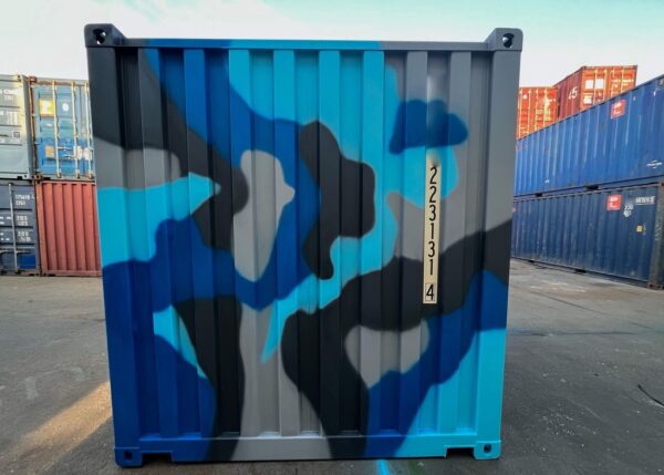 Conteneur maritime de 20’ Camouflage – Image 13
