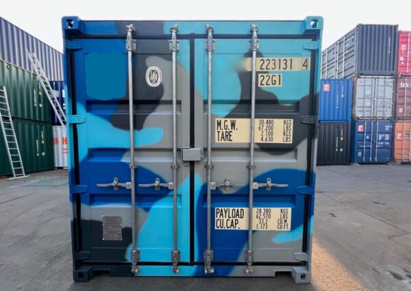 Conteneur maritime de 20’ Camouflage – Image 6