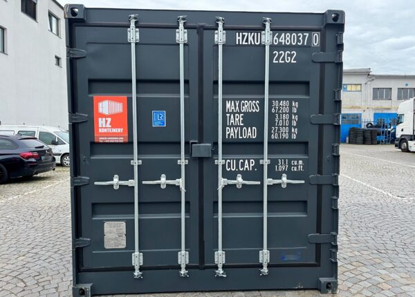 Conteneur latéral ouvert 20′ RAL 7016 – Image 12