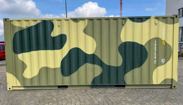 Conteneur maritime 20′ camouflage – Image 10