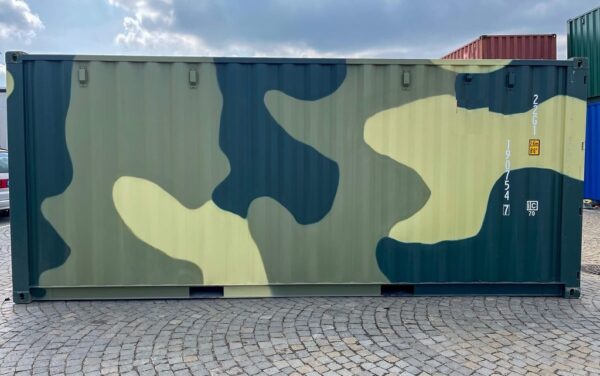 Conteneur maritime 20′ camouflage – Image 11