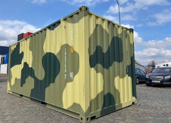 Conteneur maritime 20′ camouflage – Image 12
