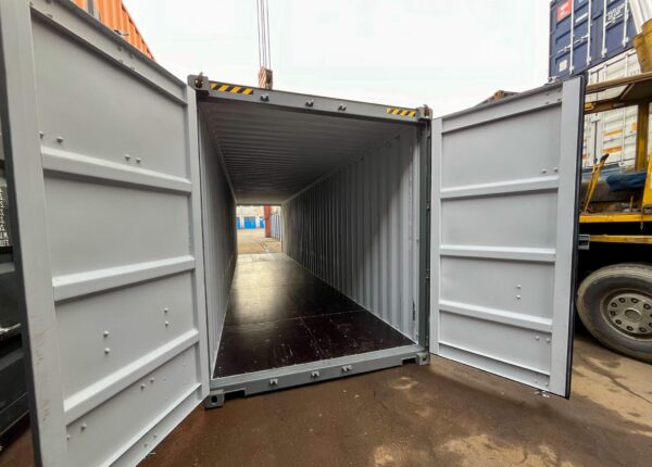 CONTENEUR DOUBLE PORTE 40’HC RAL 7005 – Image 13